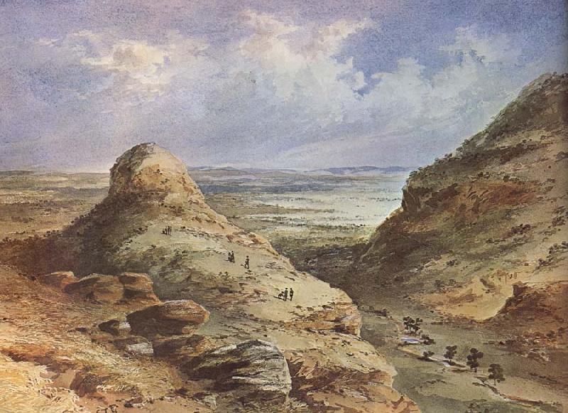 Samuel Thomas Gill The Flinders Range oil painting image